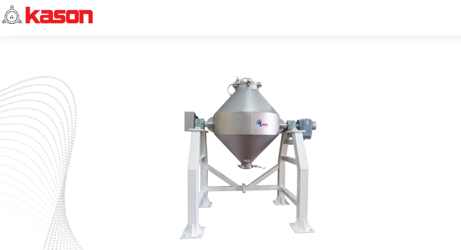 kason double cone blender